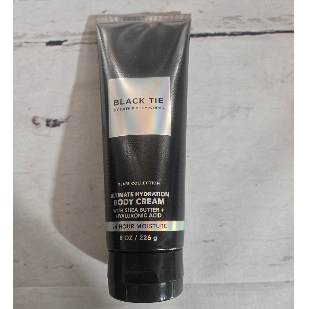 NEW! Bath & Body Works Black Tie Men's Collection Body Lotion Cream Shea Butter